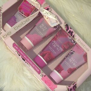 Bebe Hand Cream Set in Pink and Purple